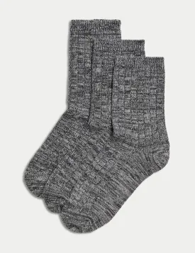 3 pairs of Marks & Spencer Thermal Sumptuious Soft Ankle Socks