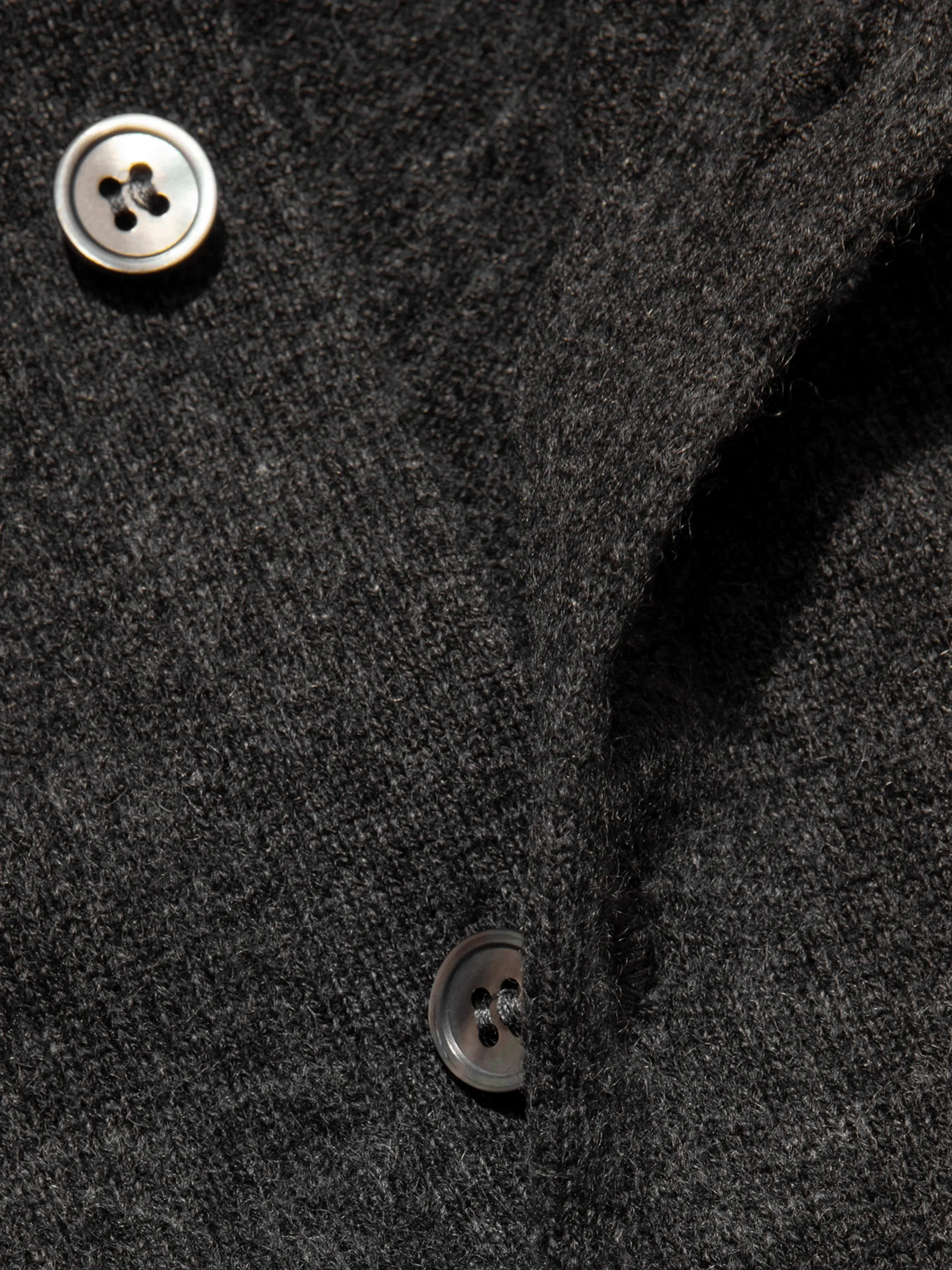 BABY CARDIGAN ANTHRACITE <br> - TO PERSONALIZE -