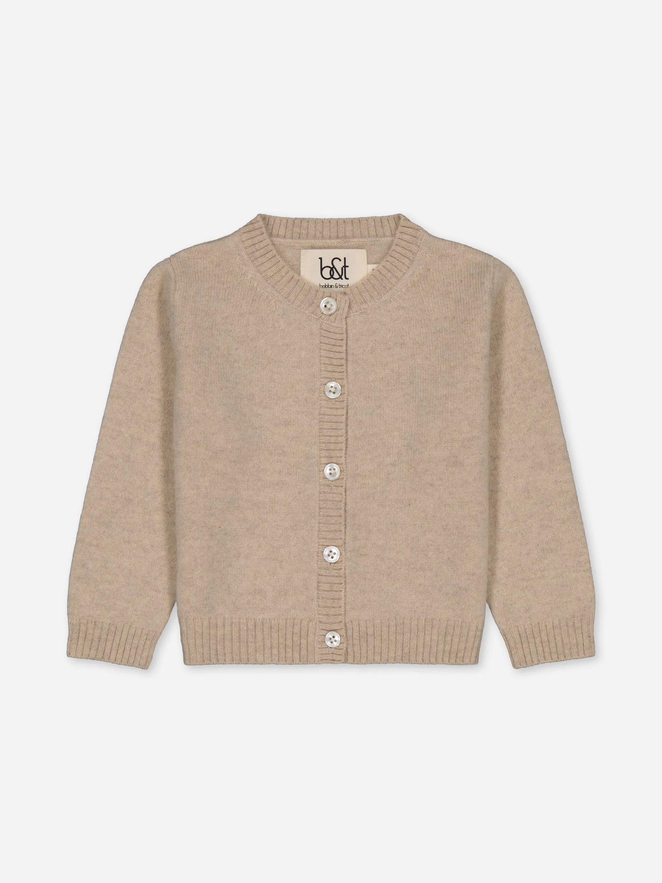 BABY CARDIGAN BEIGE