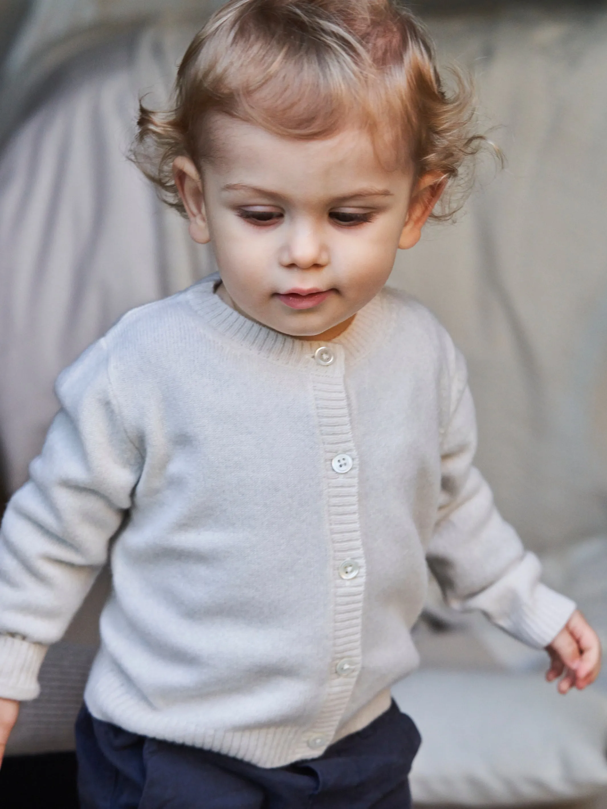 BABY CARDIGAN IVORY