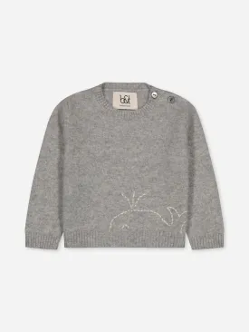 BABY SWEATER - WHALE