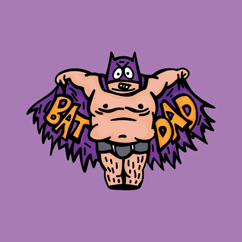 Bat Dad 🦹🏻‍♂️⚾️ - Unisex Hoodie