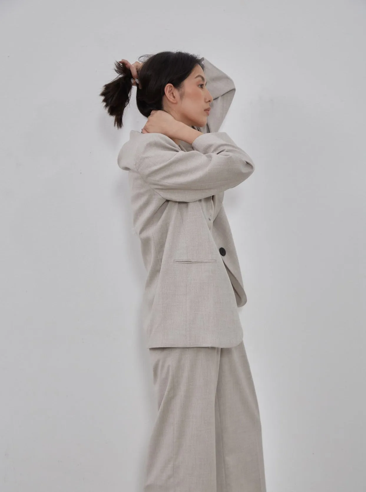 'Bergdorf' Linen Blazer