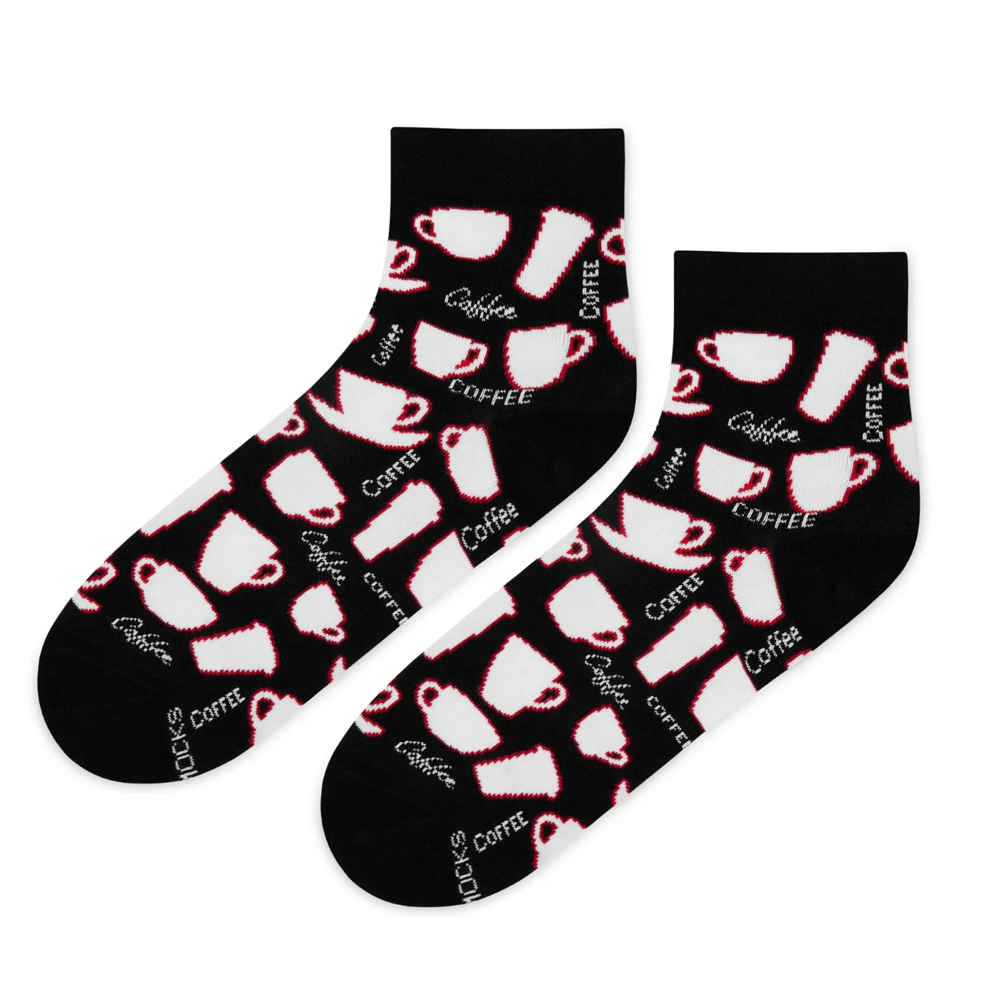 Black Coffee Ankle Length Socks For Men & Women