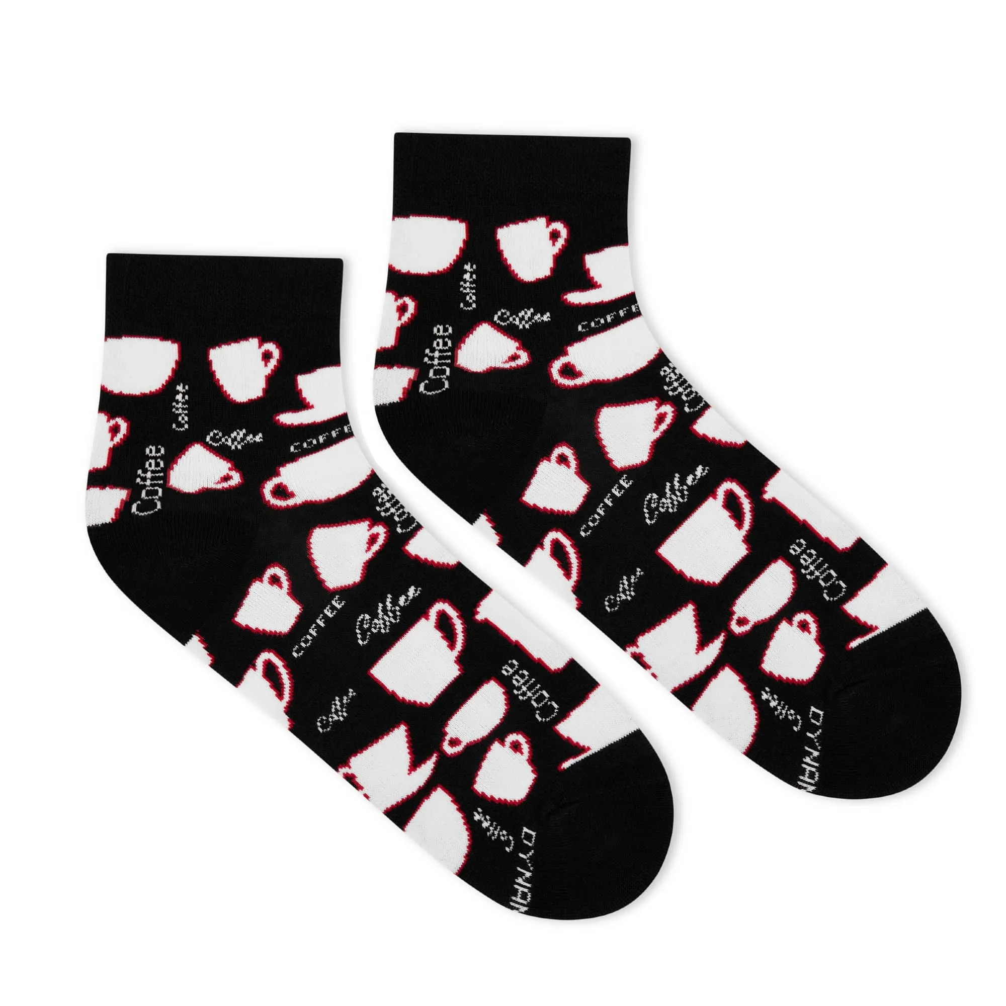 Black Coffee Ankle Length Socks For Men & Women