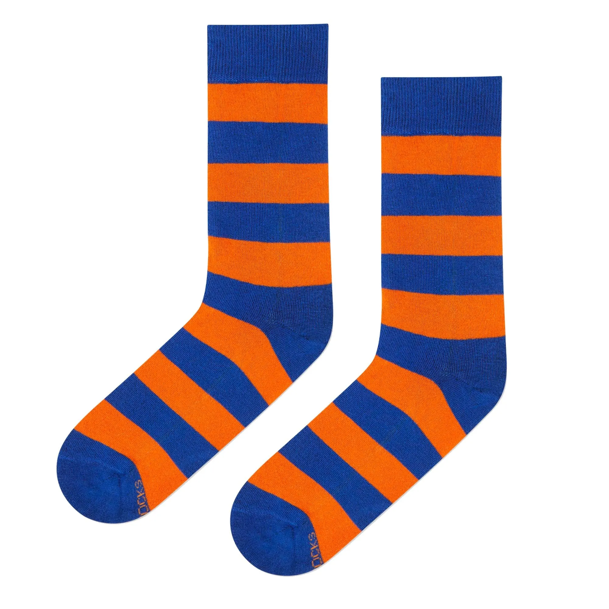 Bold Stripes Unisex Crew Length Socks
