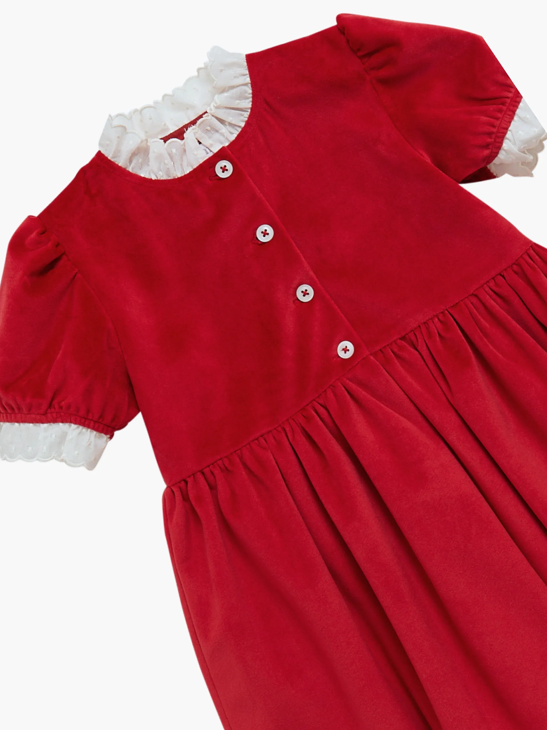 Bright red Carole dress