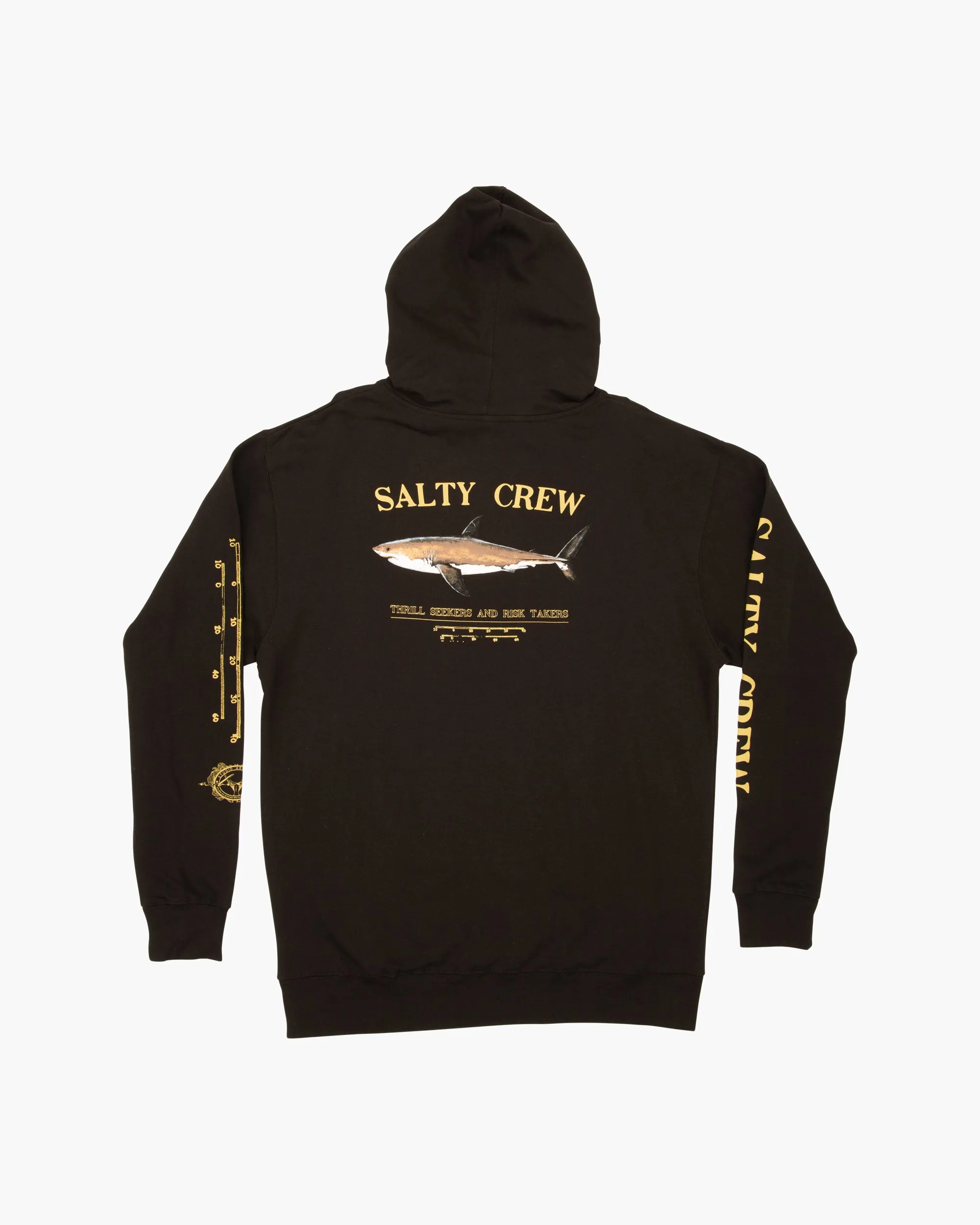 Bruce Fleece Hoodie - Black