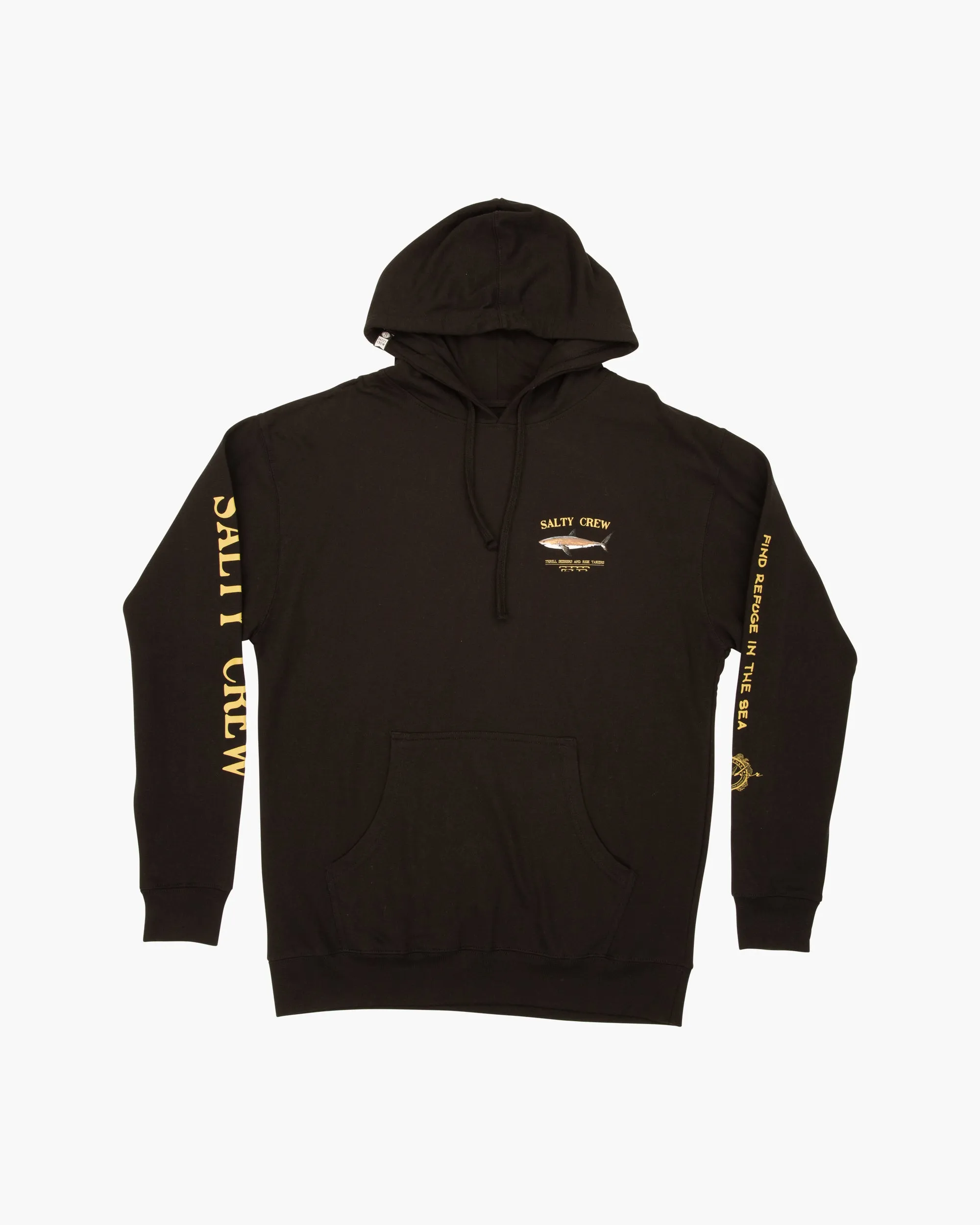 Bruce Fleece Hoodie - Black