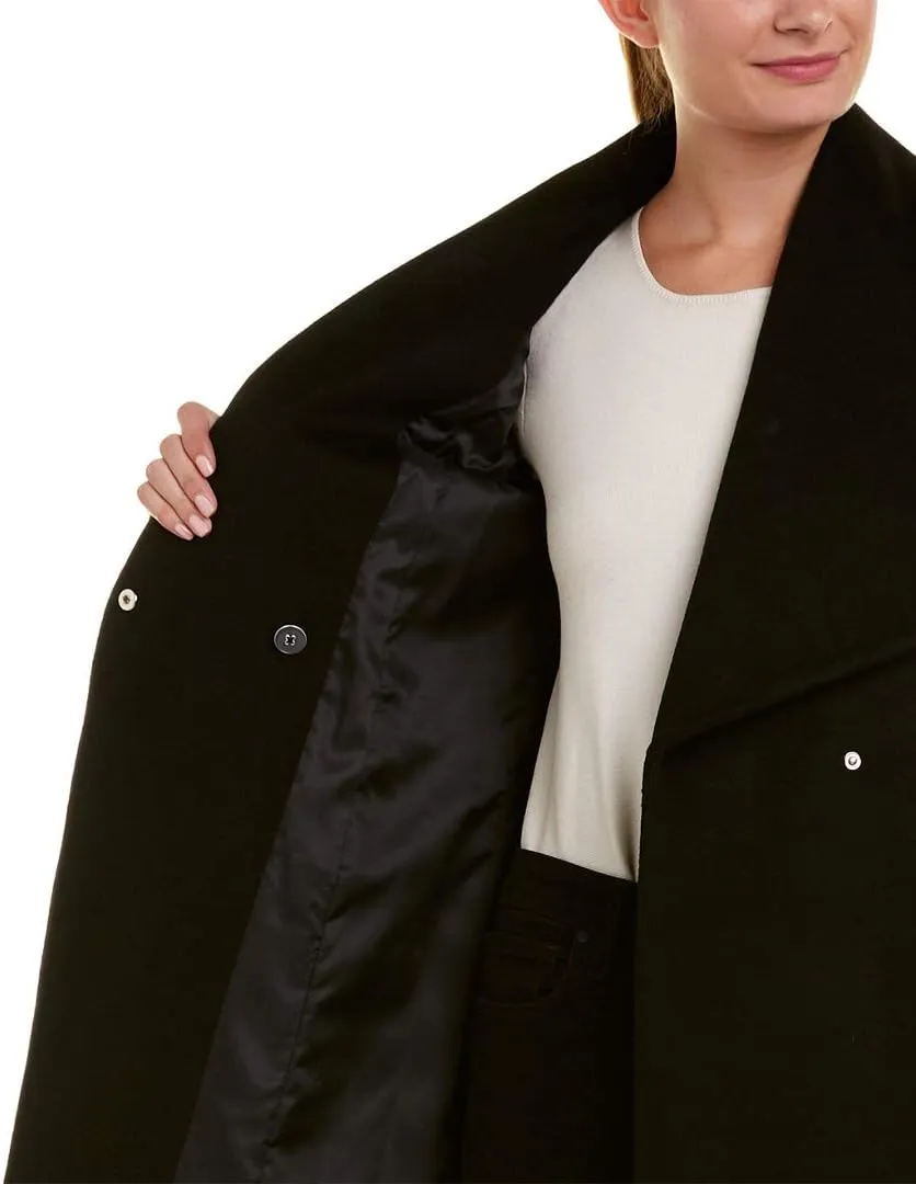 Cole Haan womens Belted Wool Classically Elegant Coat for Year-round Style (Standard and Plus Size