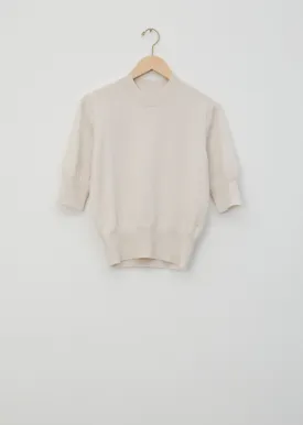 Crop Sleeve Sweatshirt Knit