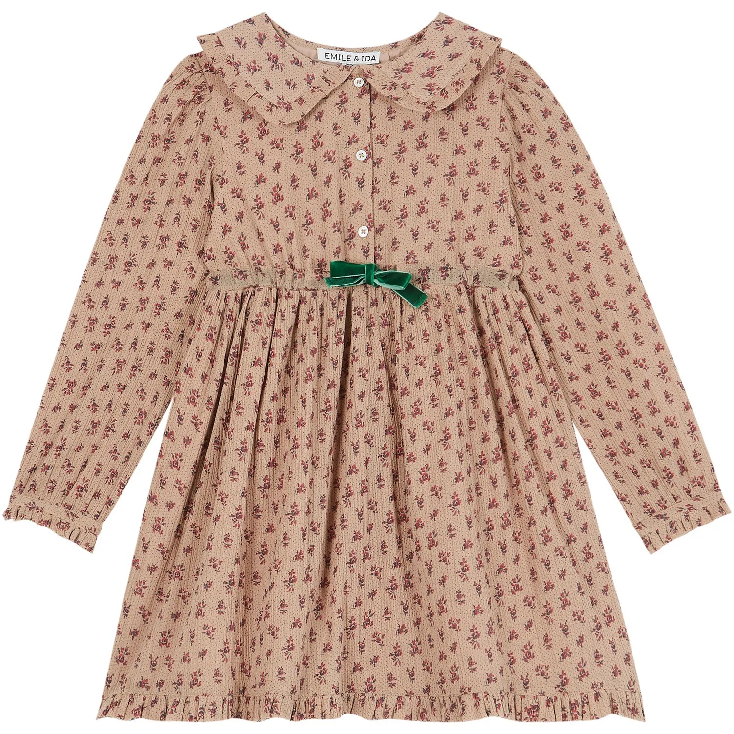 Emile et Ida Robe Fleurette Rose