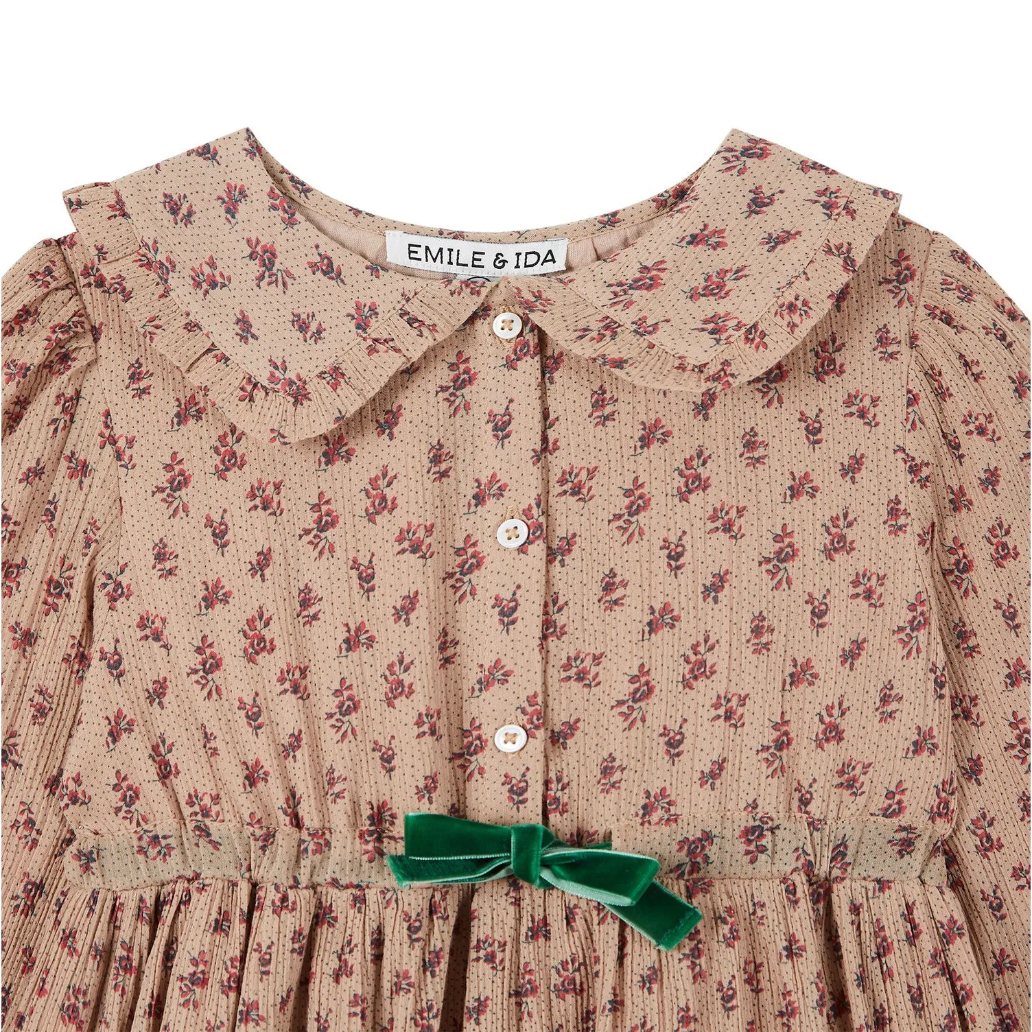 Emile et Ida Robe Fleurette Rose