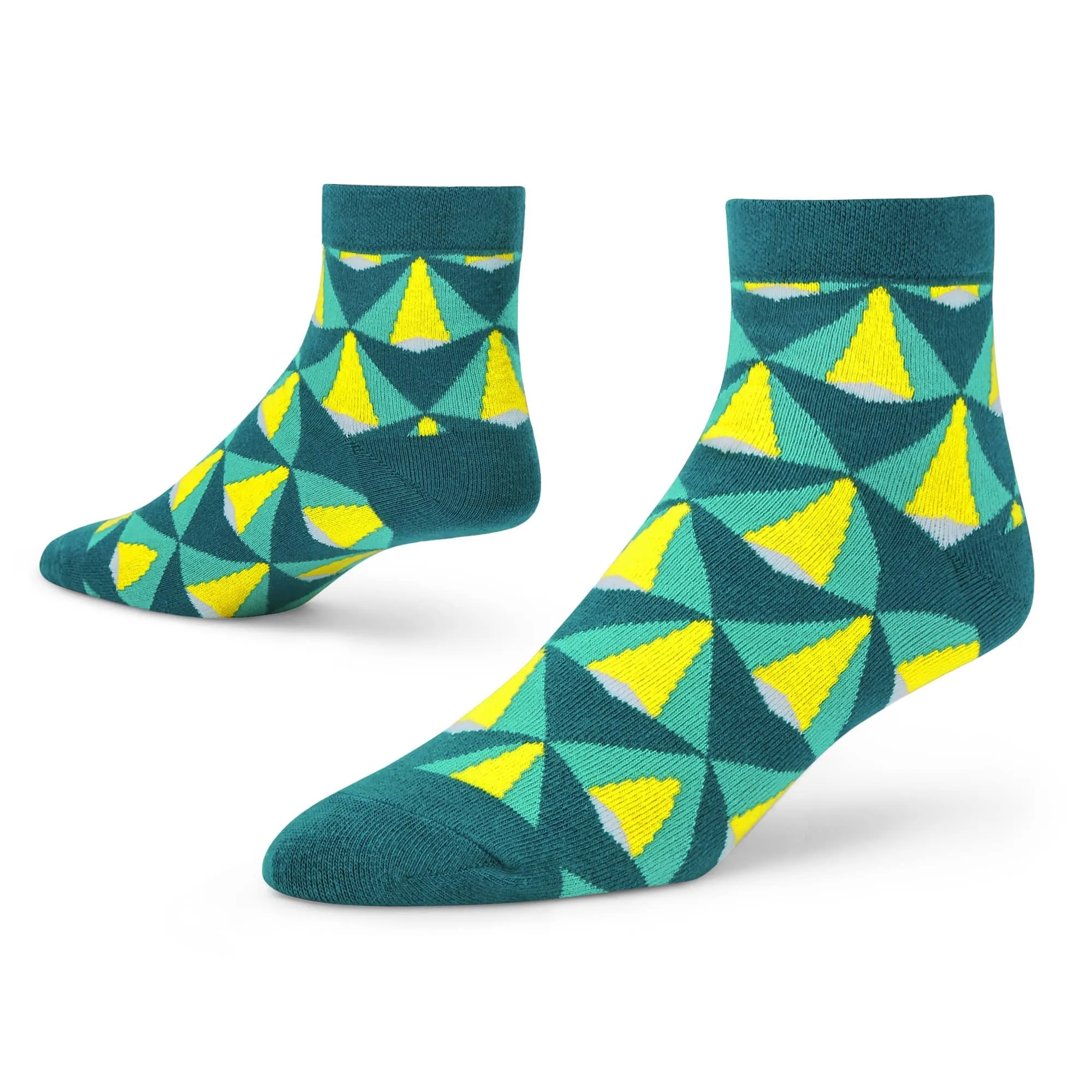 Fresh Designs Ankle Socks - 4 Pairs for Modern Looks
