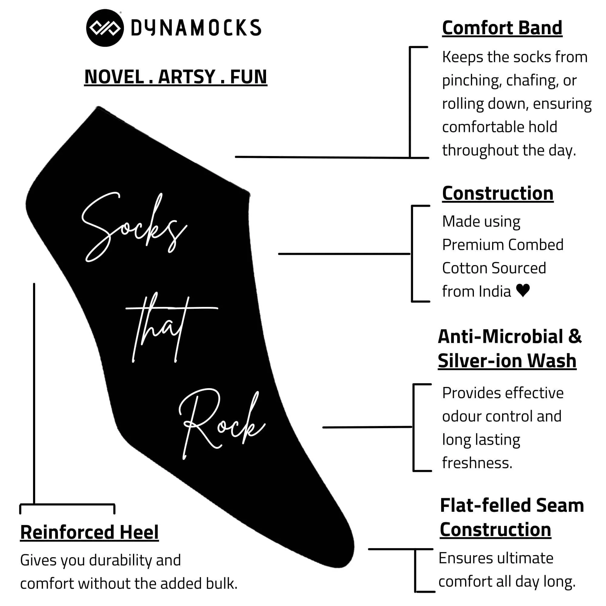 Houndstooth Unisex Low Ankle Length Socks