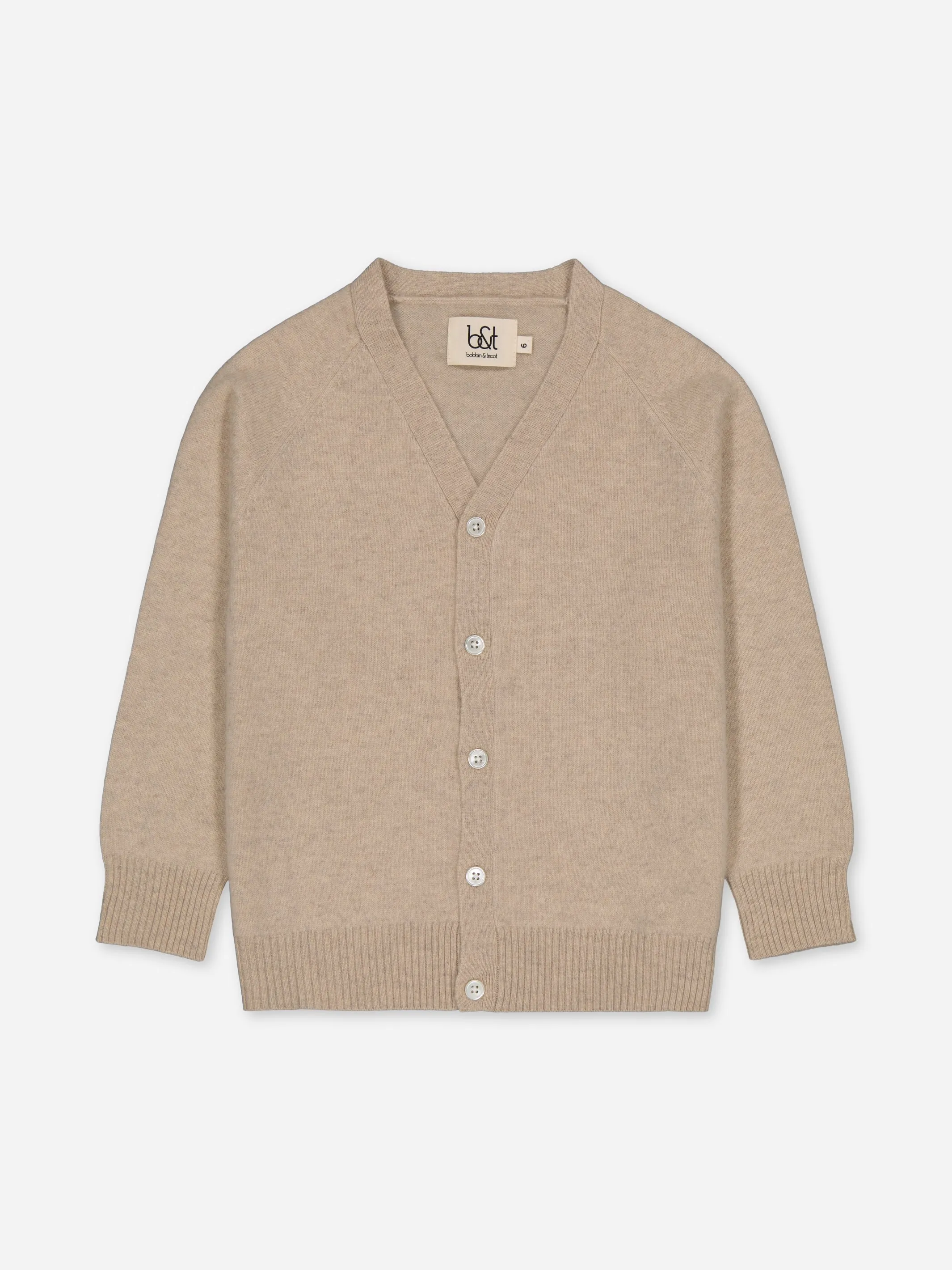 KIDDO CARDIGAN BEIGE <br> - TO PERSONALIZE -