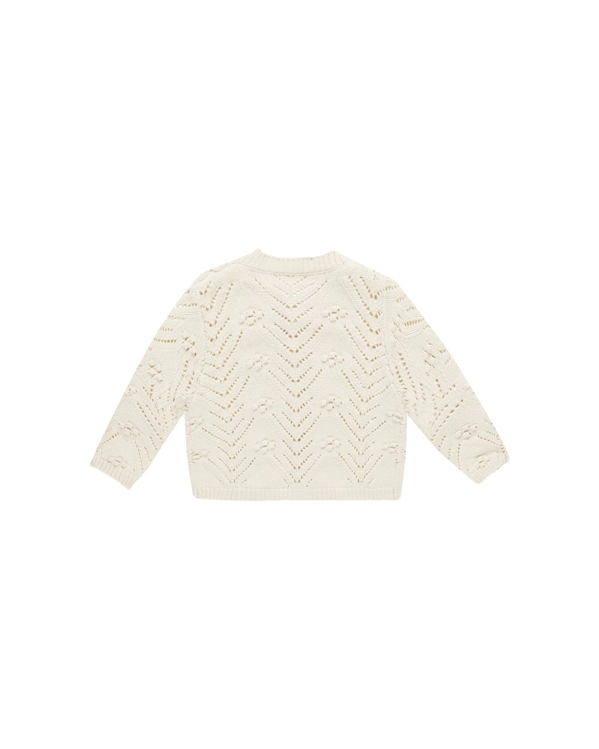 Knit Cardigan in Natural