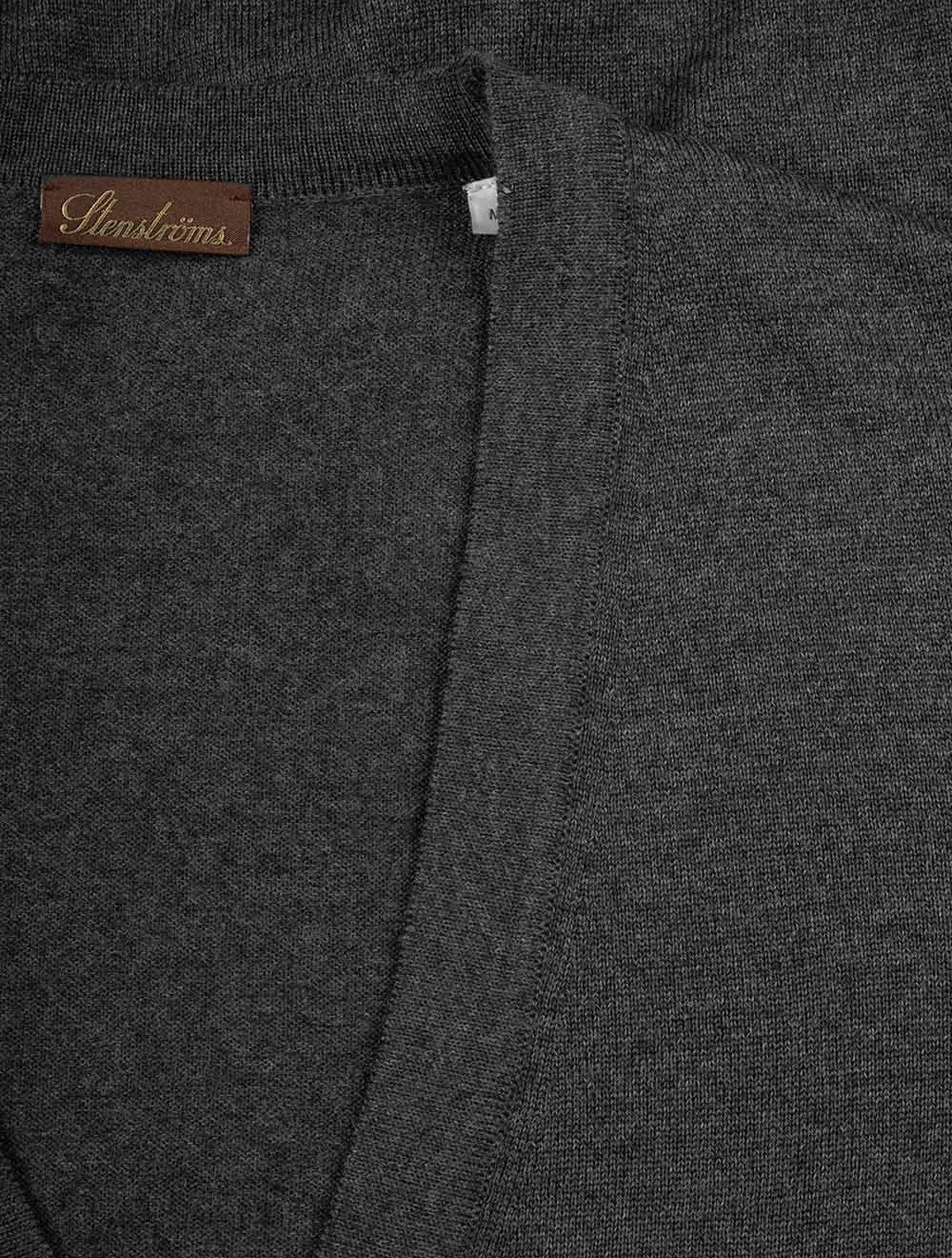 Knitted Cardigan Merino Grey