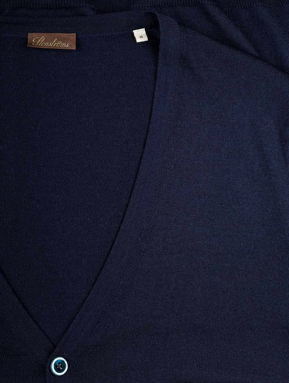 Knitted Cardigan Merino Navy