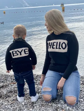 Knitted Pullover Top Babies Toddlers Boys Girls Mothers Sweater