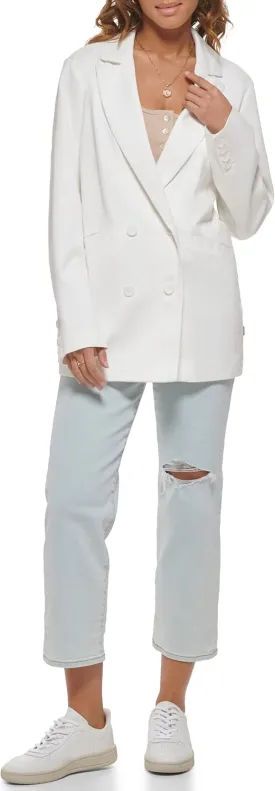 Levi's Women's Wool Blend Double Breasted Blazer
