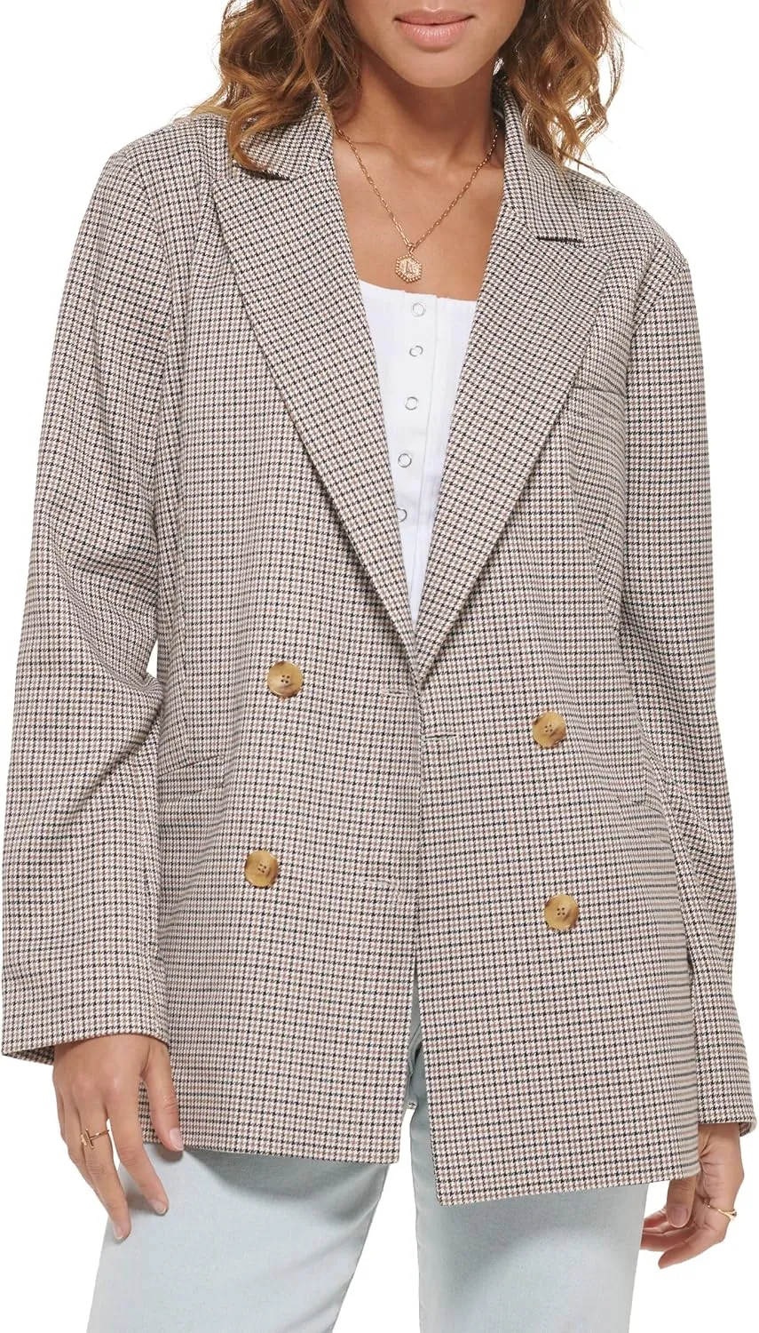 Levi's Women's Wool Blend Double Breasted Blazer
