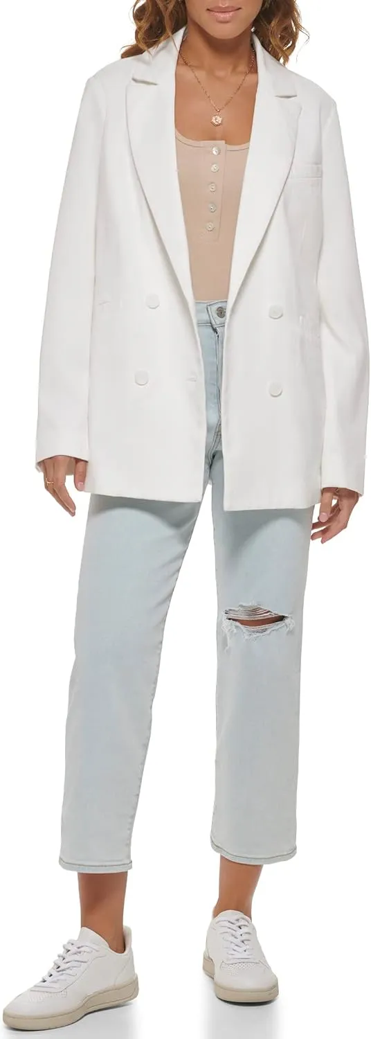 Levi's Women's Wool Blend Double Breasted Blazer