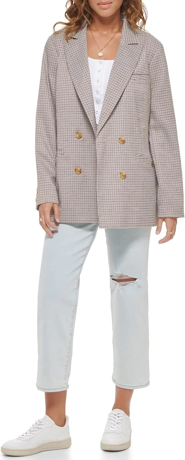 Levi's Women's Wool Blend Double Breasted Blazer