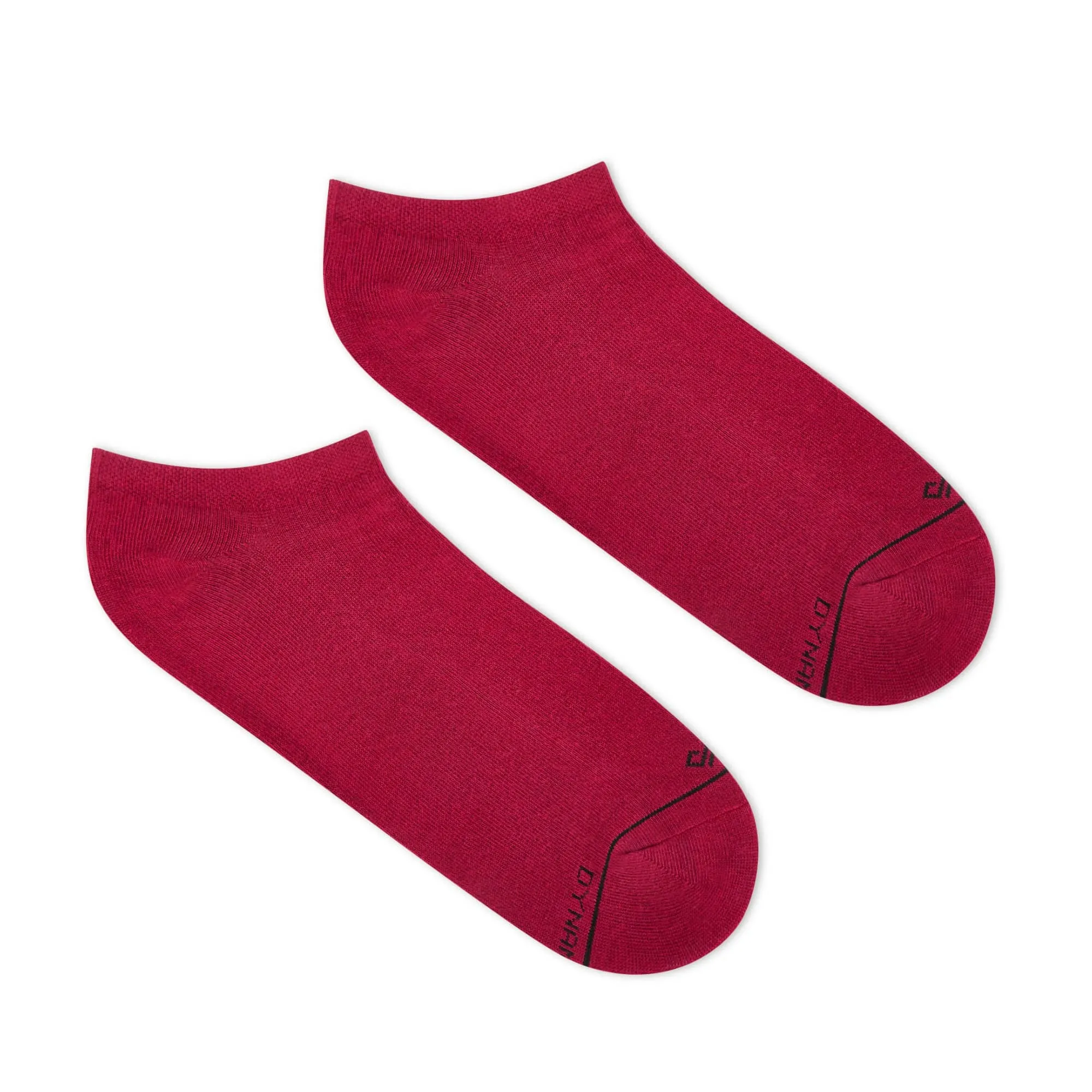 Maroon Unisex Low Ankle Length Socks