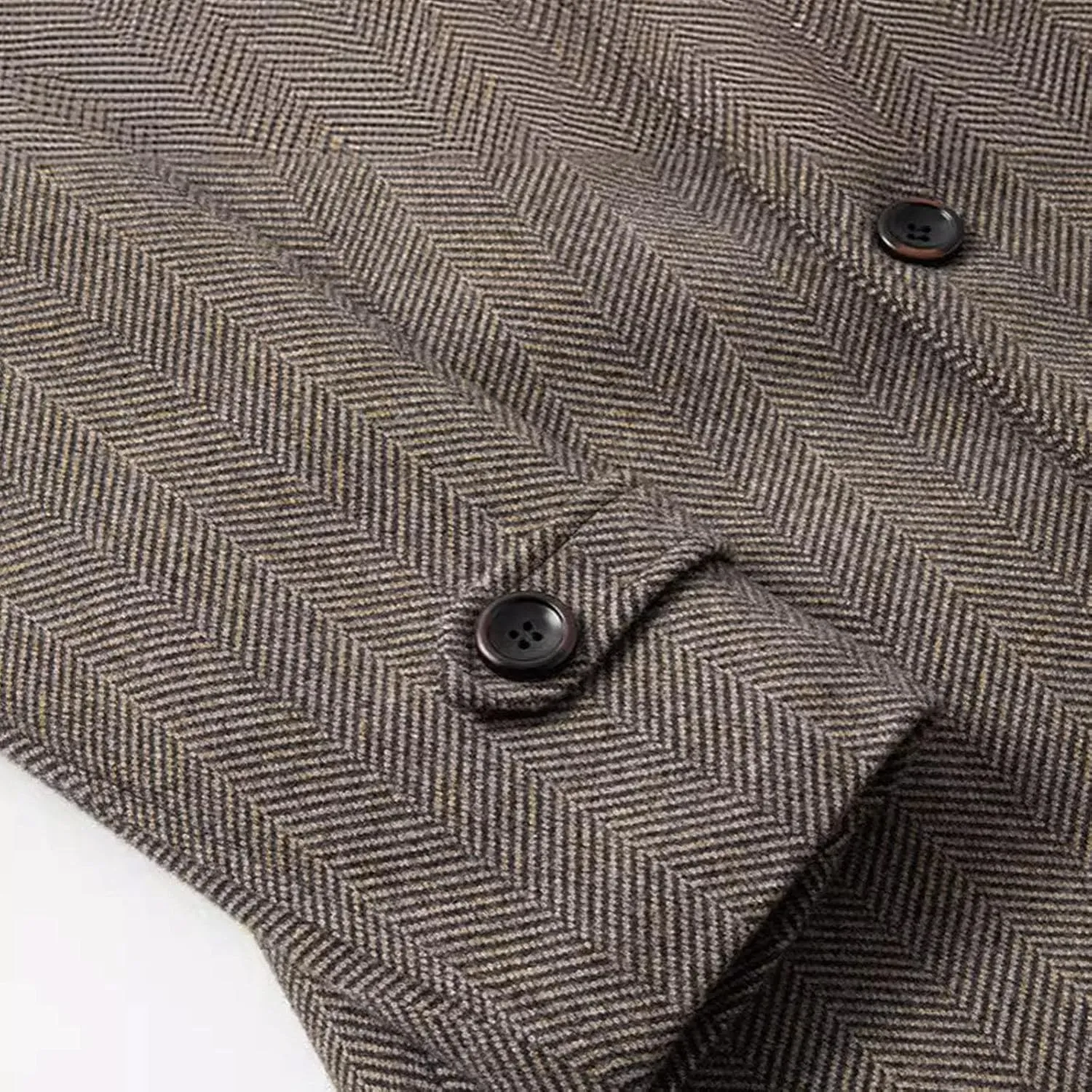 Mens Pea Coat Single Notched Collar Trench Coat Winter Wool Blend Warm Overcoat Slim Fit Plus Size Peacoat