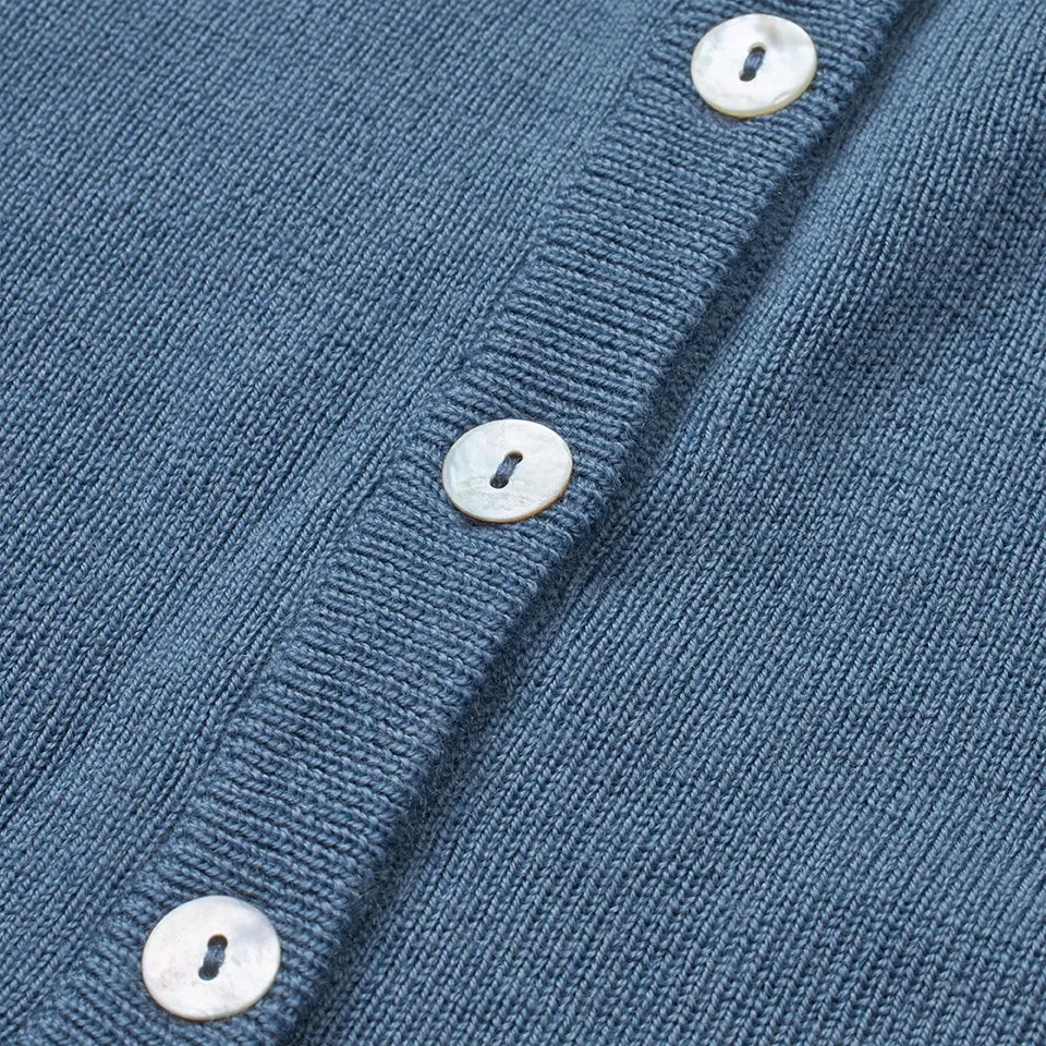 Merino Wool Kaya Cardigan, Stone