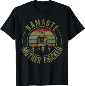 Namaste Mother F#*cker - Vintage Buddha Funny Yoga Gift T-Shirt