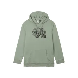Picture D&S Bear Hoodie Green Spray