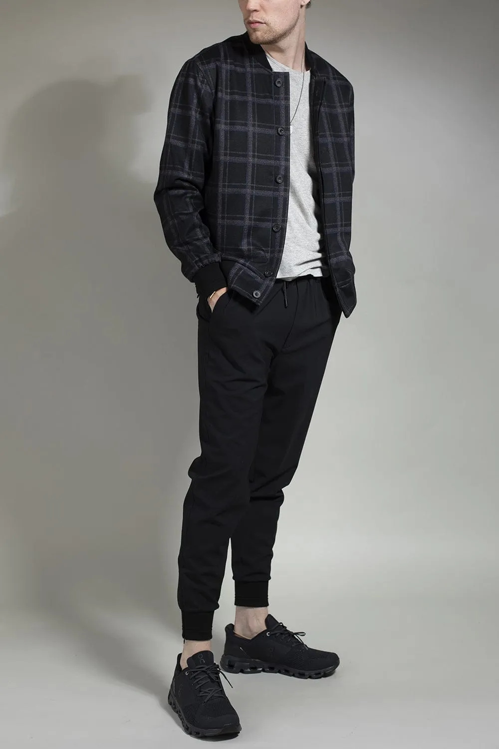 Pierre Button Blazer - Plaid