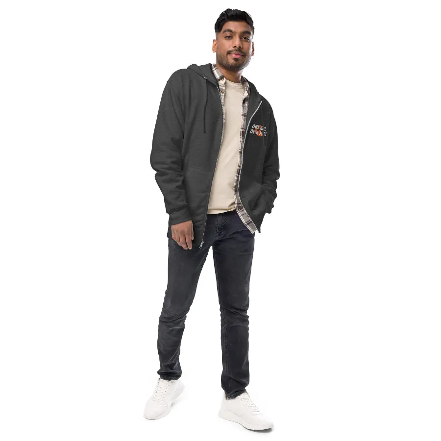 Poe One Hell of a Pilot Premium Zip Up Hoodie