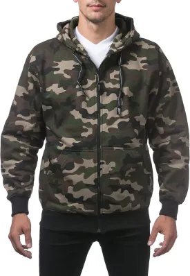 Pro Club Men's Heavyweight Full Zip Fleece Hoodie