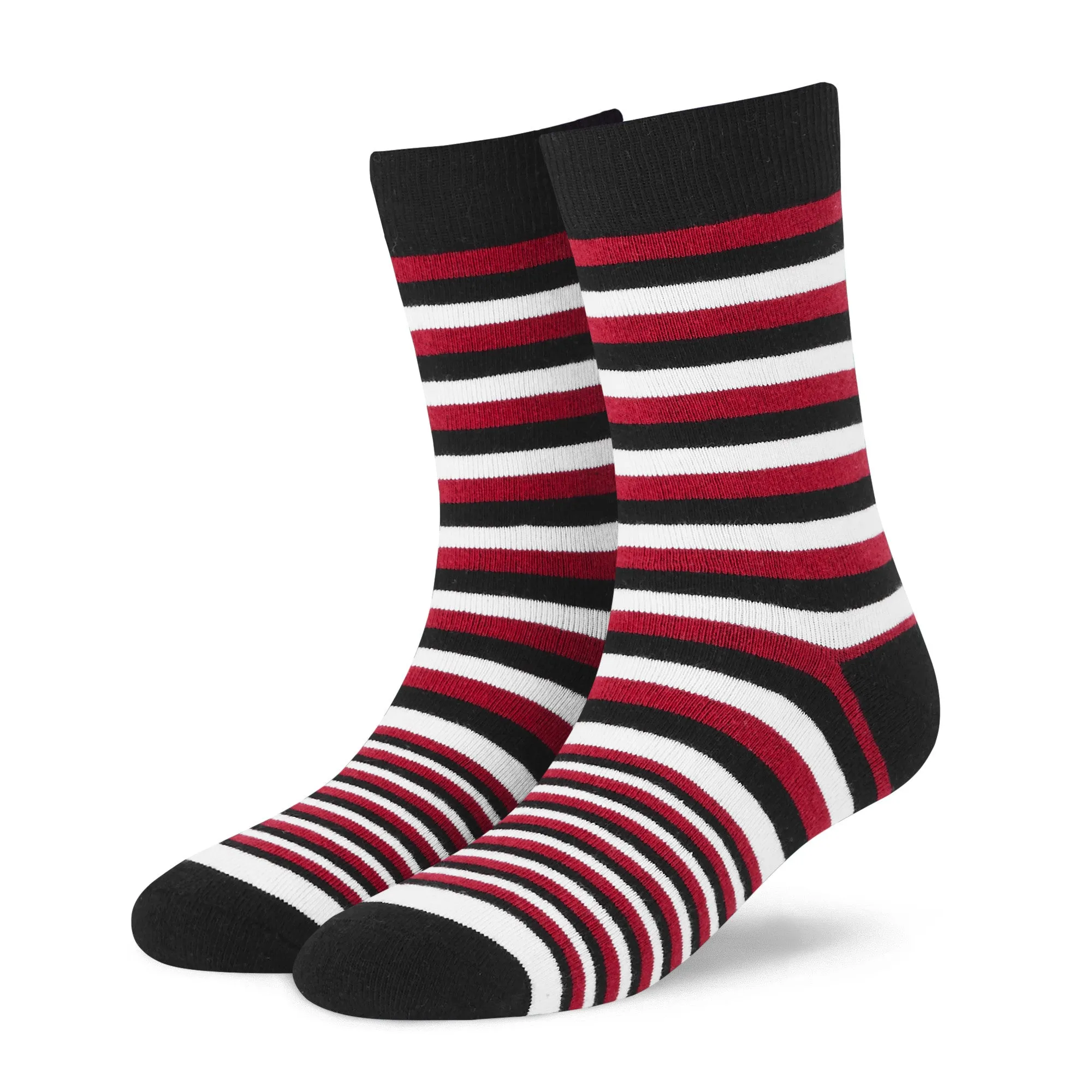 Stripes - X1 Unisex Crew Length Socks