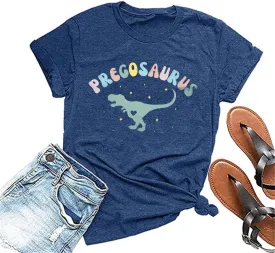 Sun's Out Bumps Out Shirt Women Maternity Pregnancy Funny Saying T-Shirt Summer Short Sleeve Casual Tops Tees