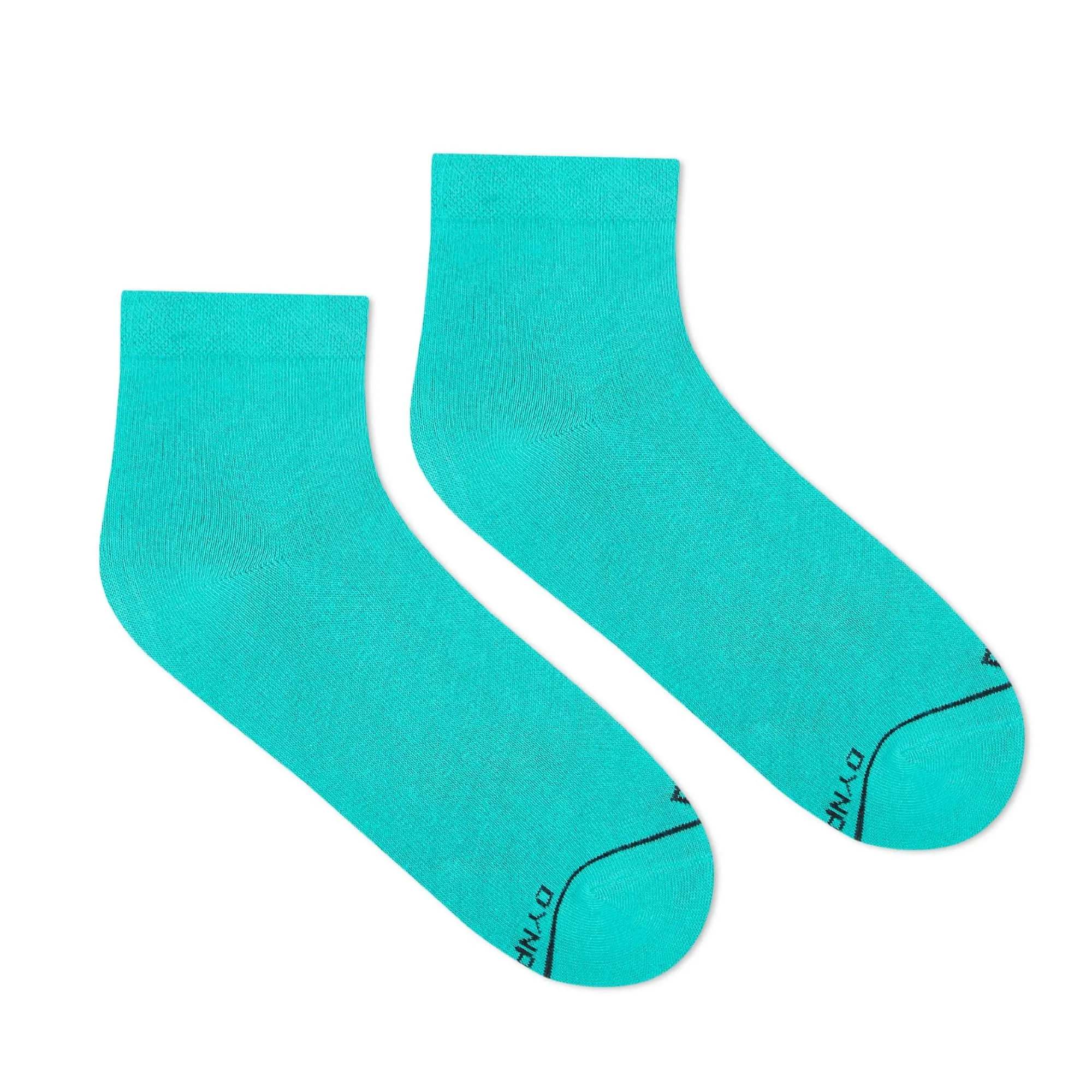 Turquoise Unisex Ankle Length Socks