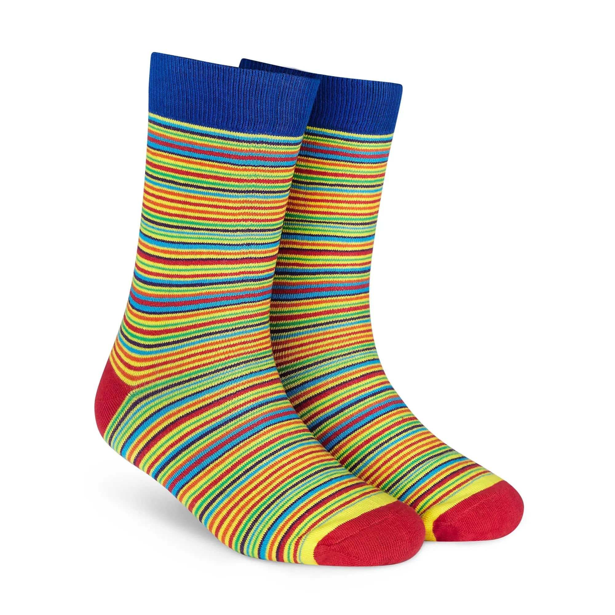 Unisex Crew Socks - Pack of 3: Modern Stripes for All Seasons