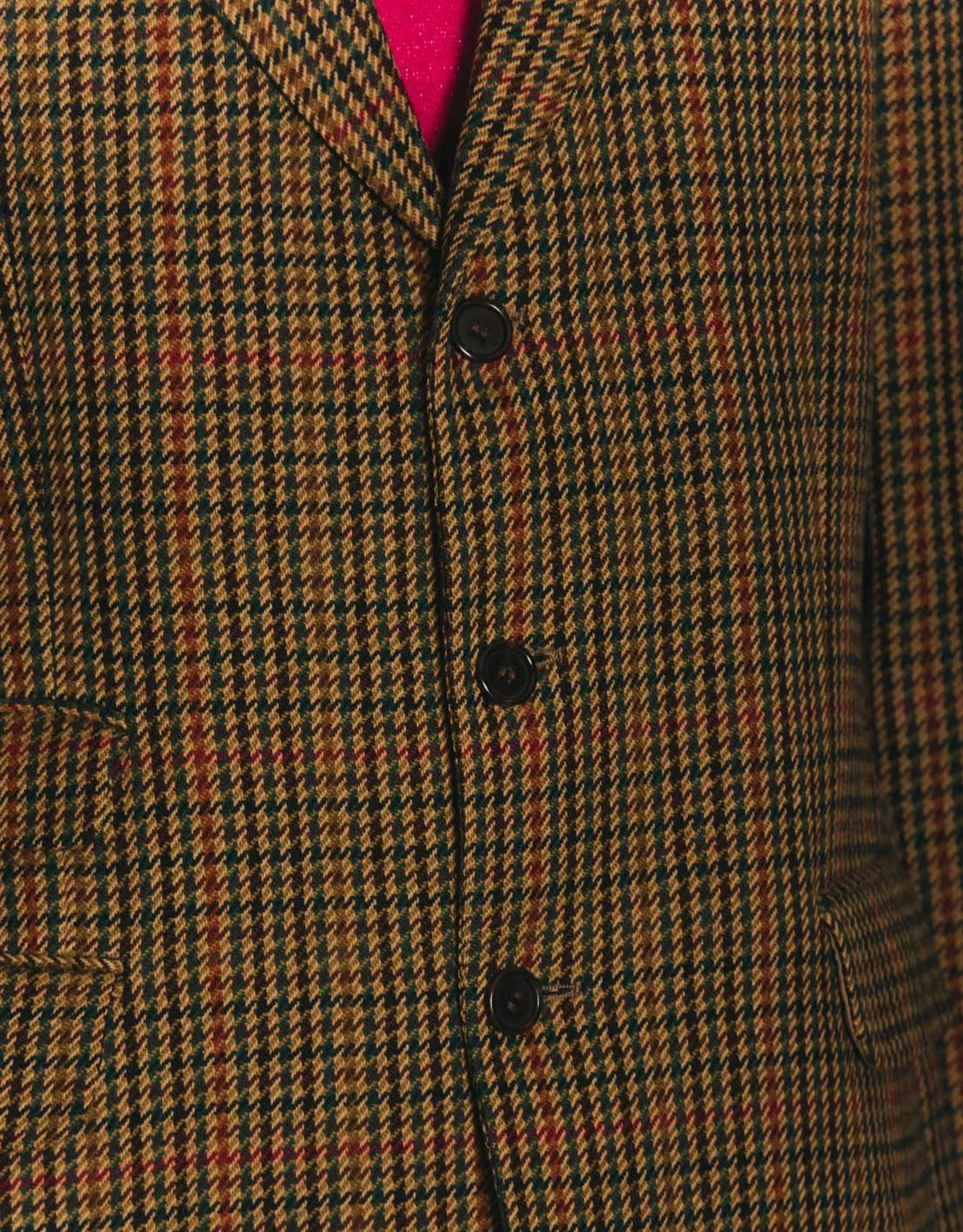 Vintage burberry checkered dad blazer