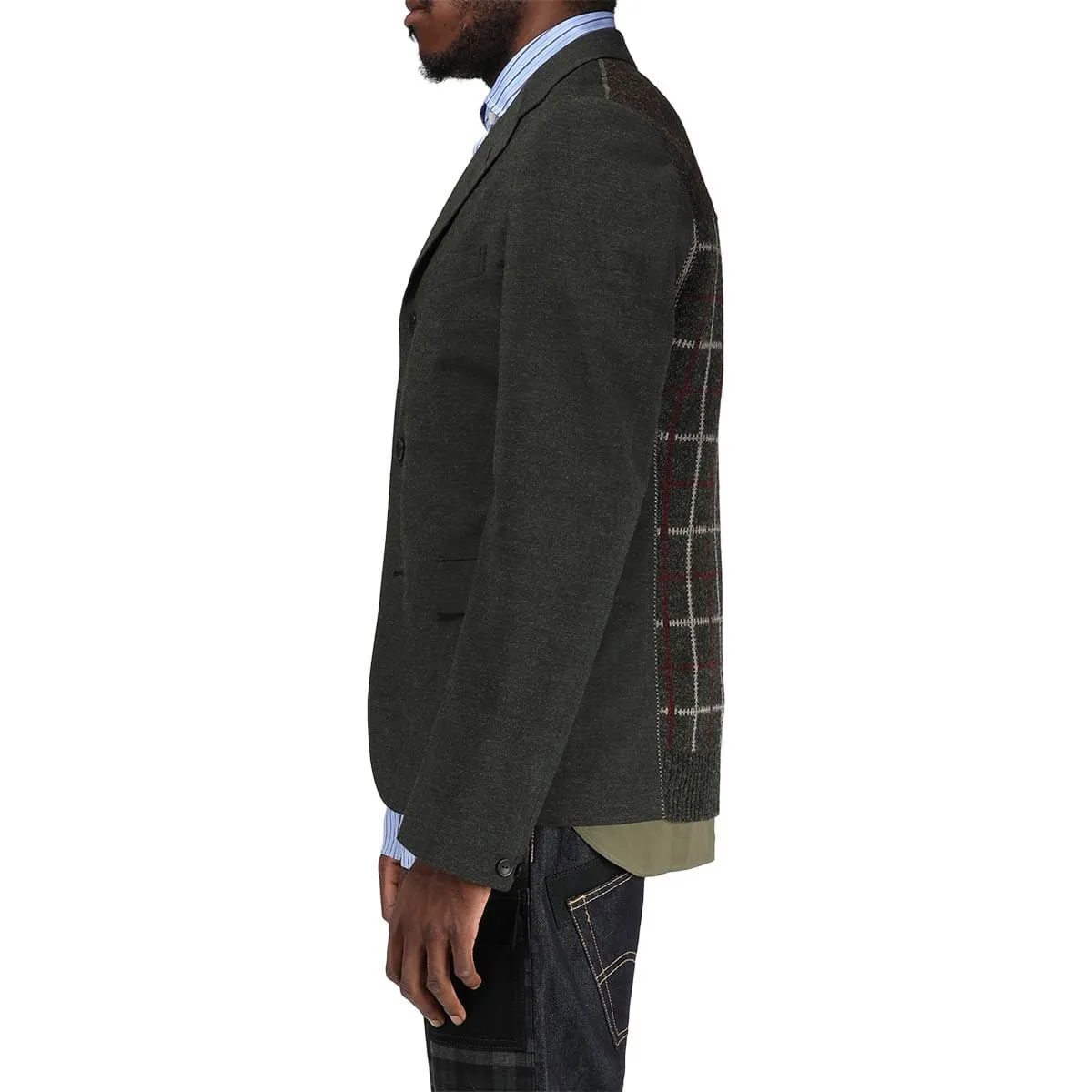 WOOL JACQUARD BLAZER