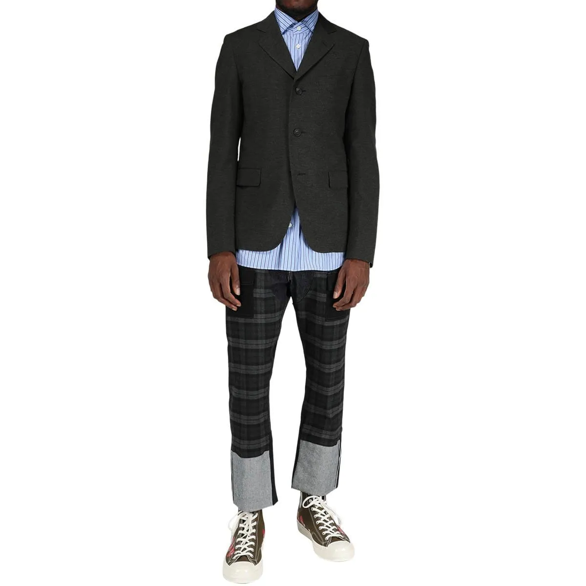 WOOL JACQUARD BLAZER