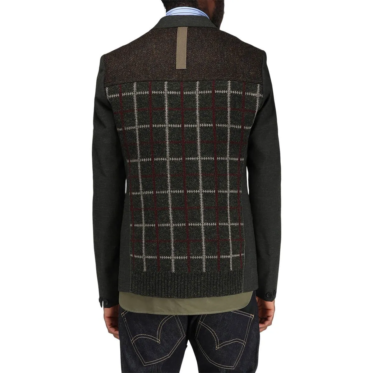 WOOL JACQUARD BLAZER